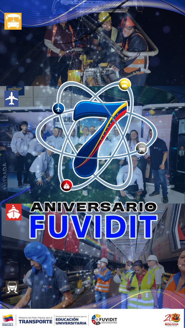 FUVIDIT celebra 7 años como el eje de Innovación y desarrollo tecnológico del transporte en Venezuela